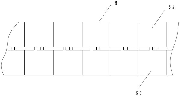 A method and equipment for improving the utilization rate of active material of the pole plate