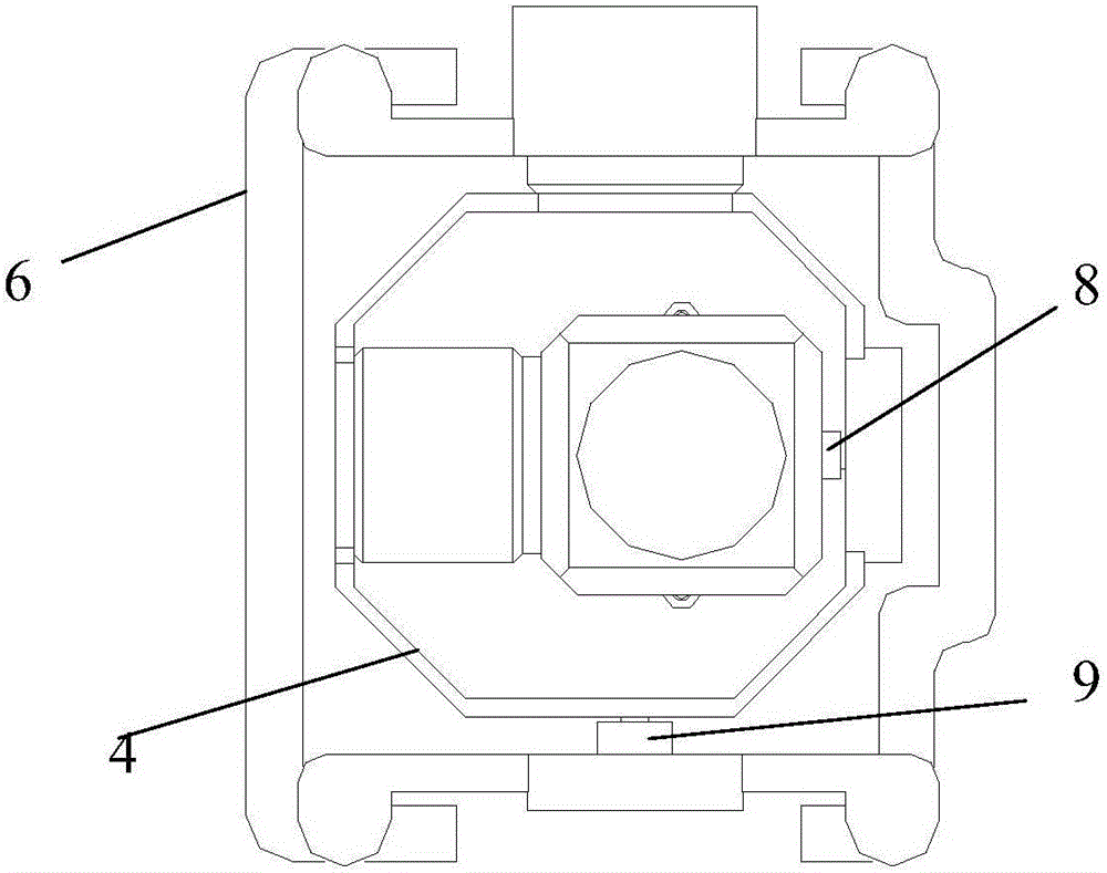 Triaxial holder of panoramic camera