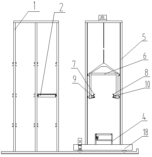 A mobile stacking dense storage warehouse