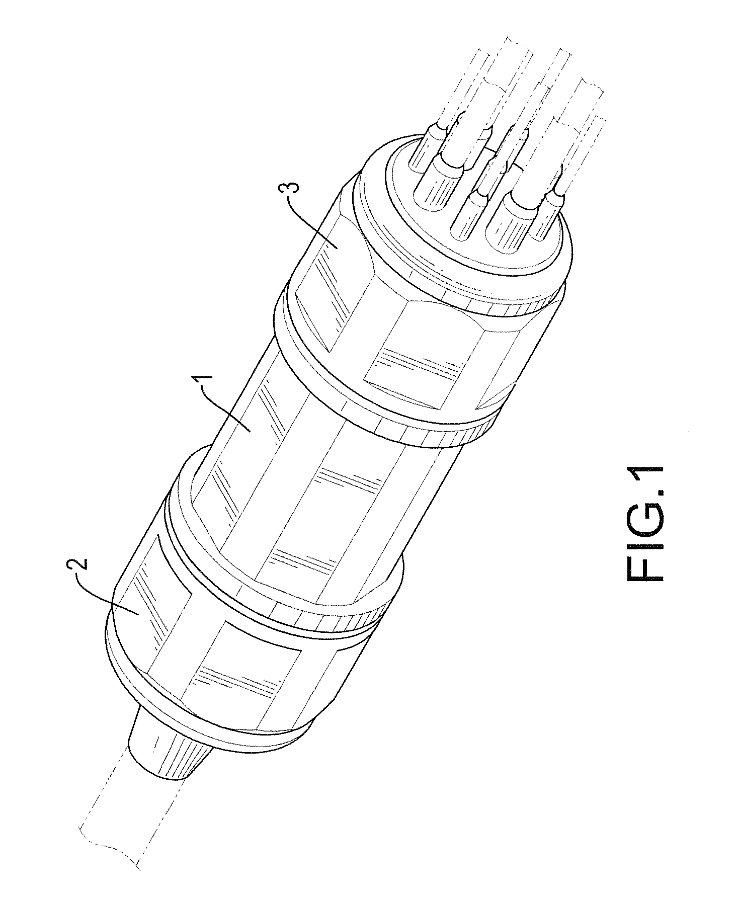 Water-proofing cable connector