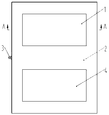 Airbag type cowshed pad and preparation and application process thereof