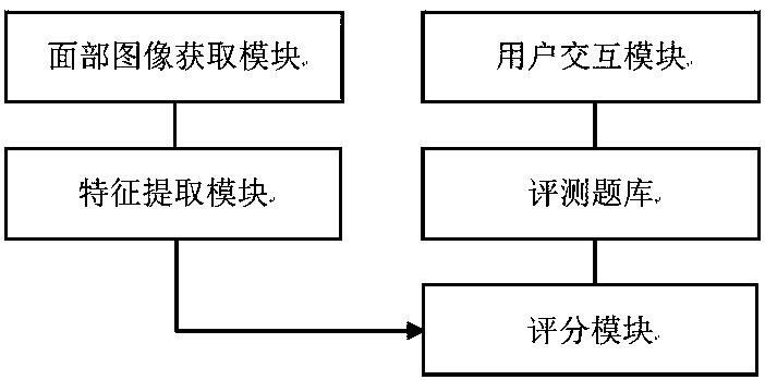 Subtle expression recognition based intelligent evaluation system and method