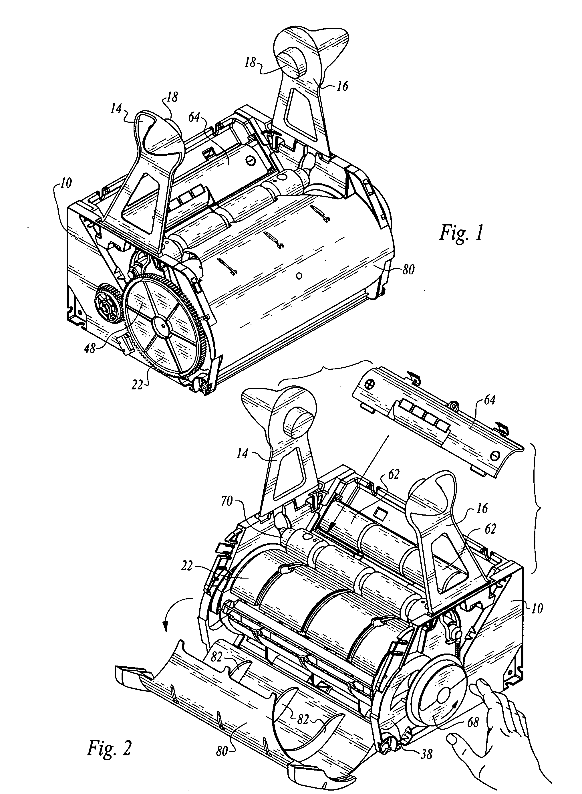 Paper toweling dispenser apparatus