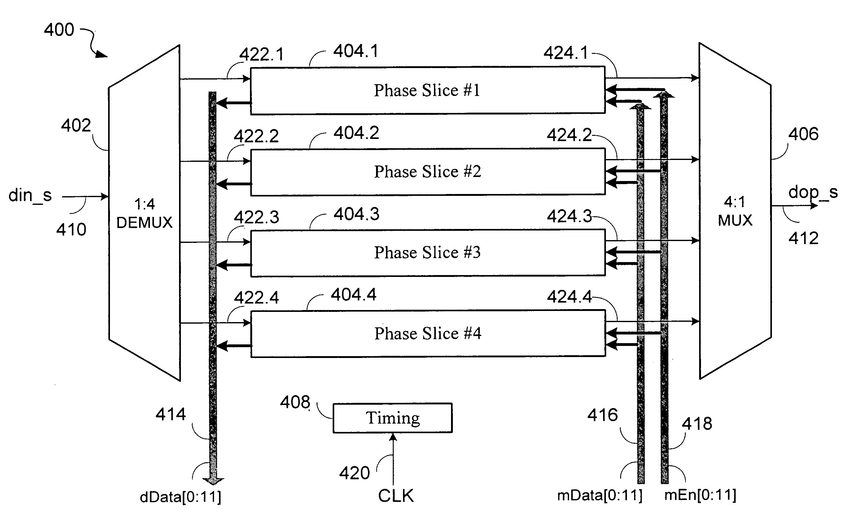 Programmable asynchronous first-in-first-out (FIFO) structure with merging capability