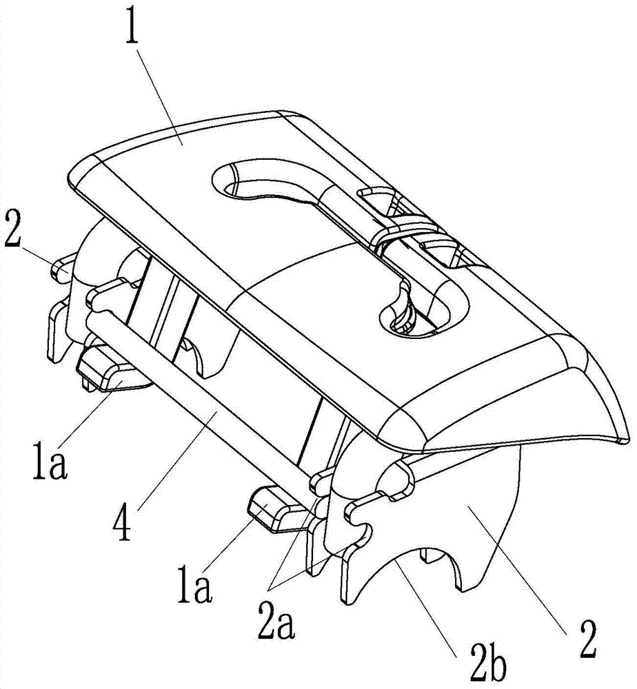 Seat Belt Guide Ring with Mounting Brackets