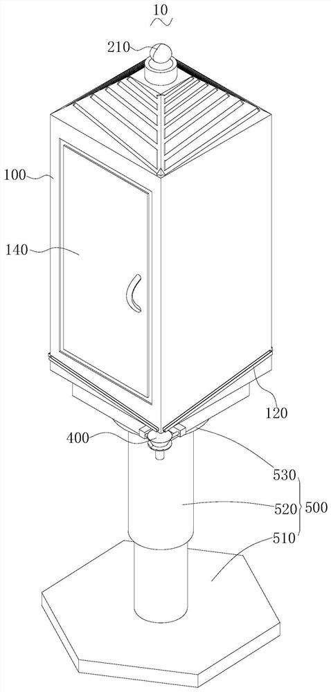 Three-dimensional low-voltage distribution box