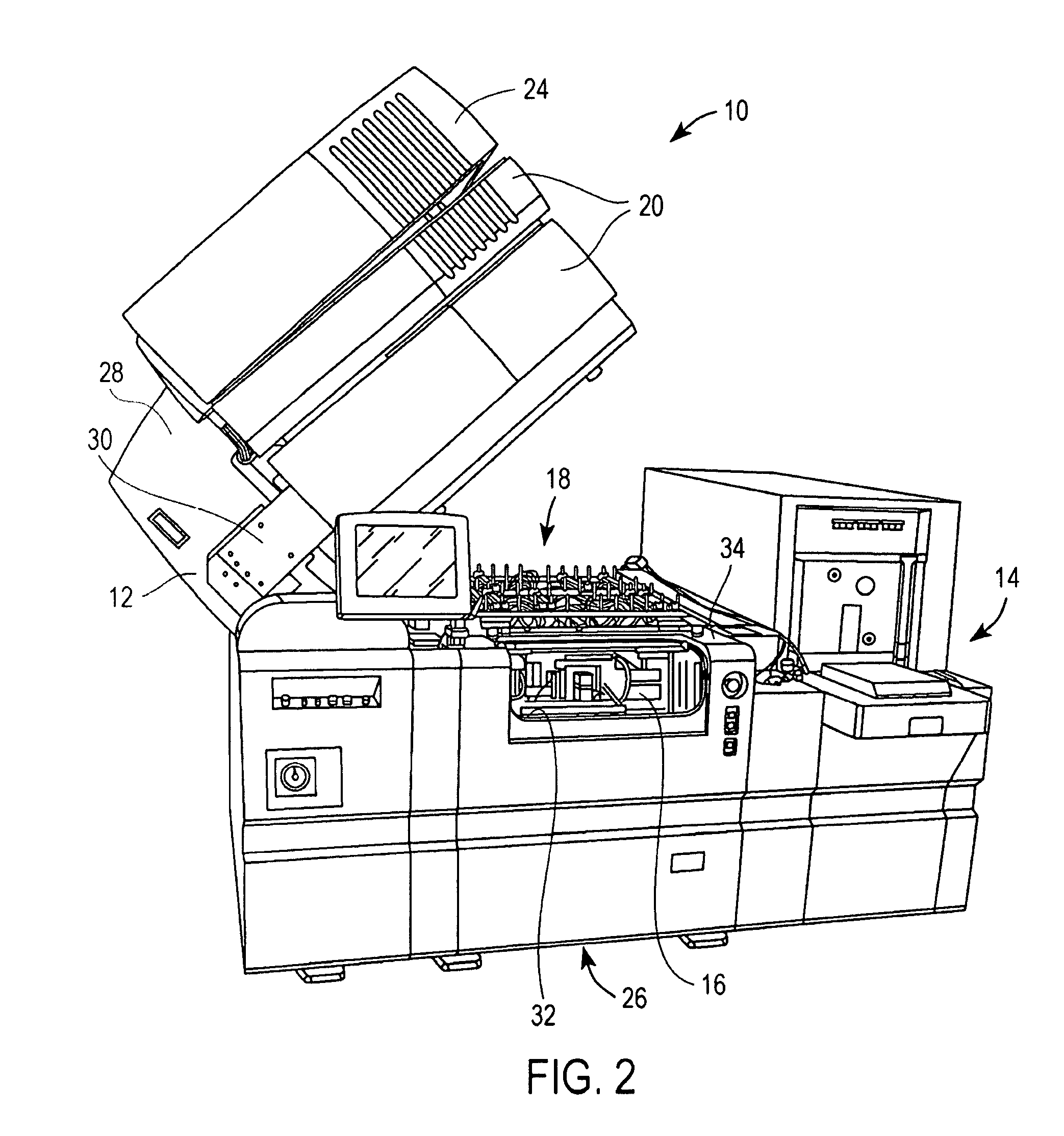 System for testing an integrated circuit of a device and its method of use