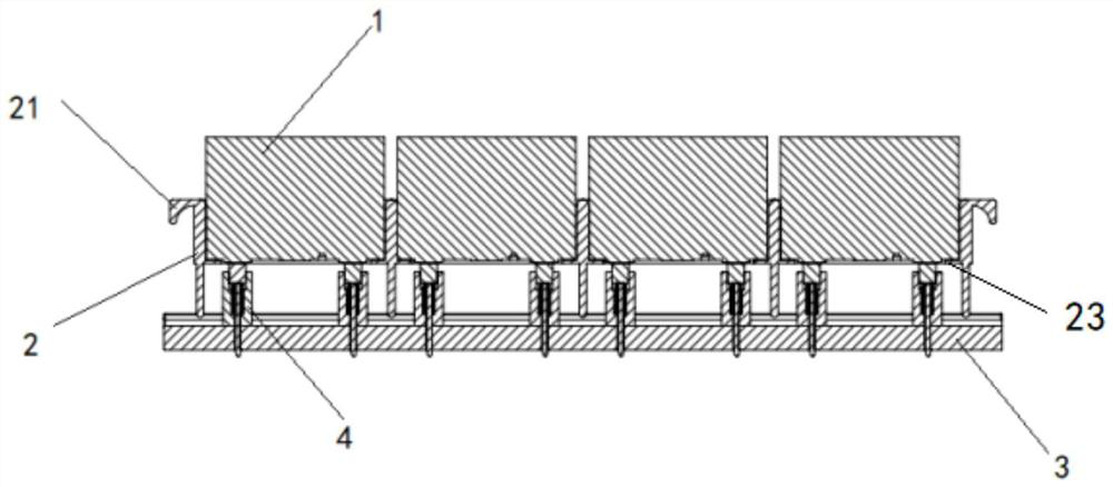 Lithium battery drying device