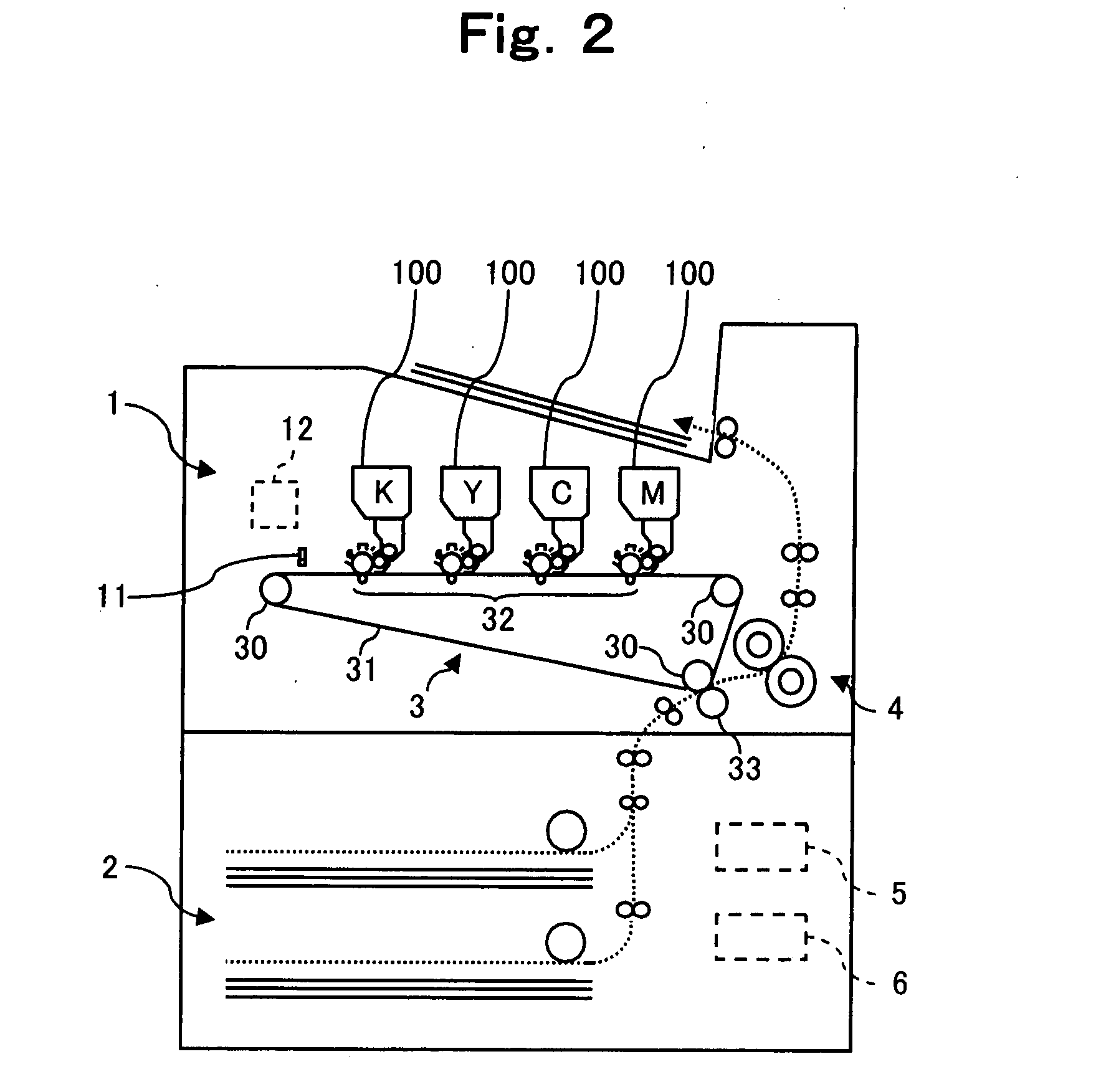 Developing device adjustment method