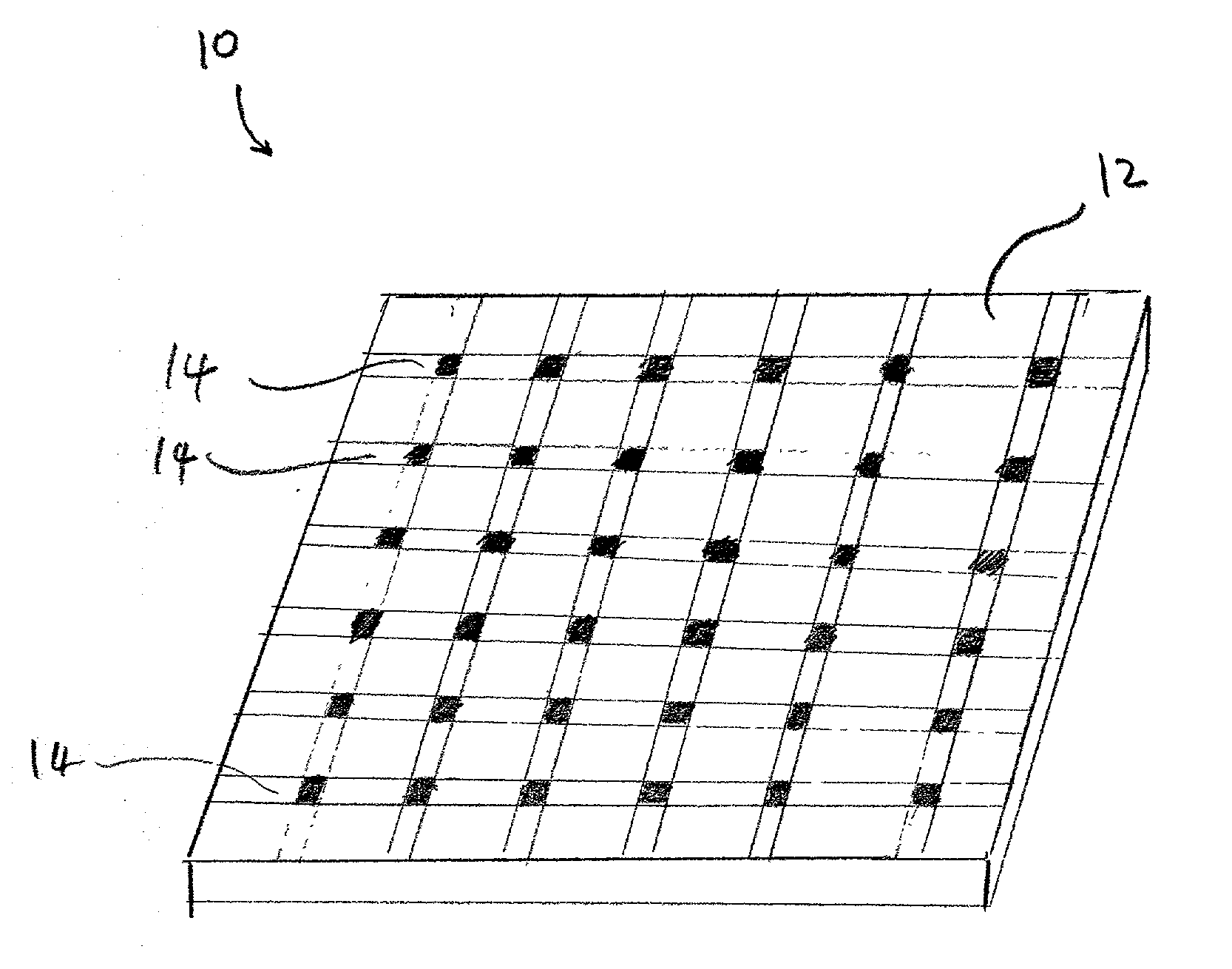 Surface activated biochip