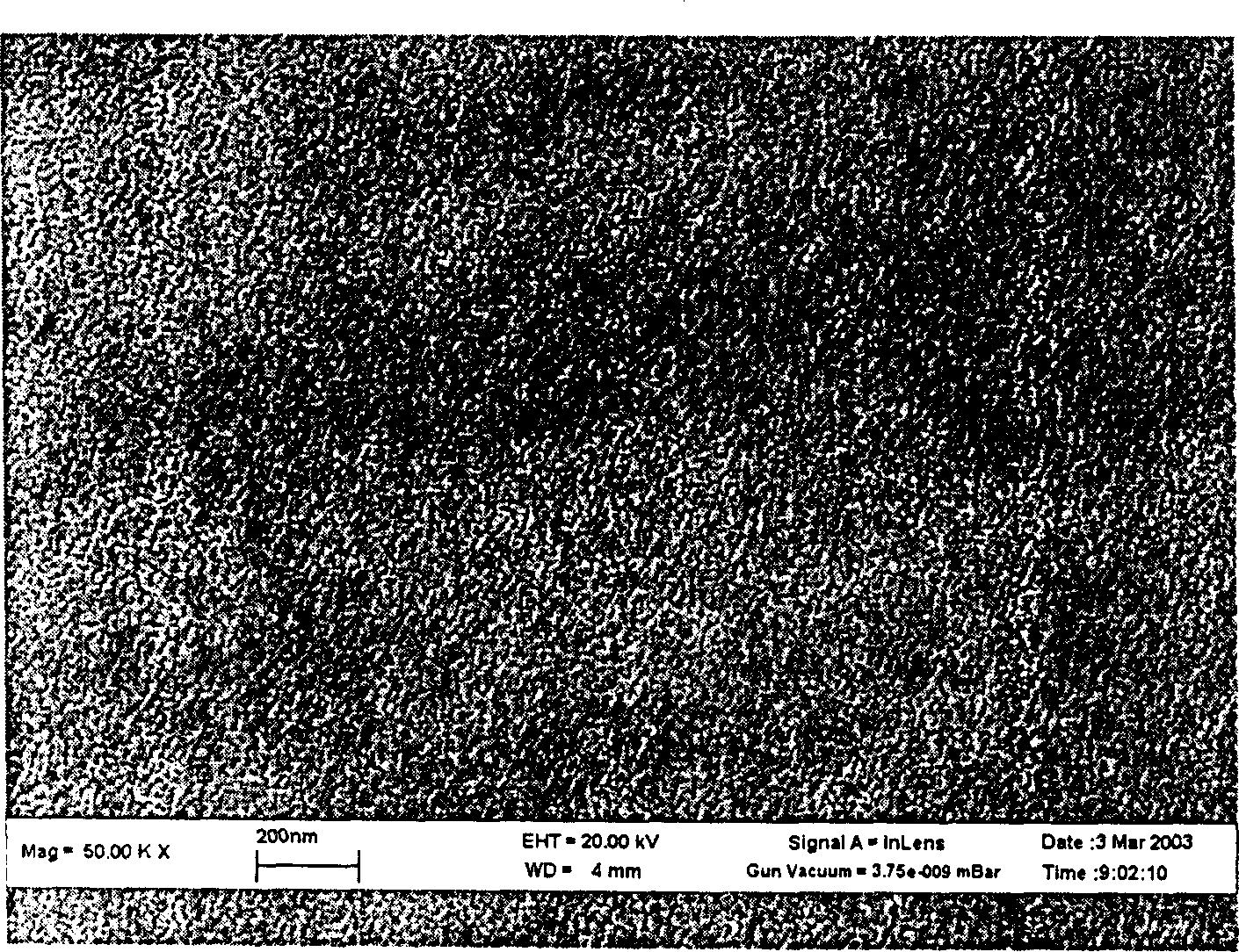 Metal surface anti-corrosion method based on surface nanometer construct