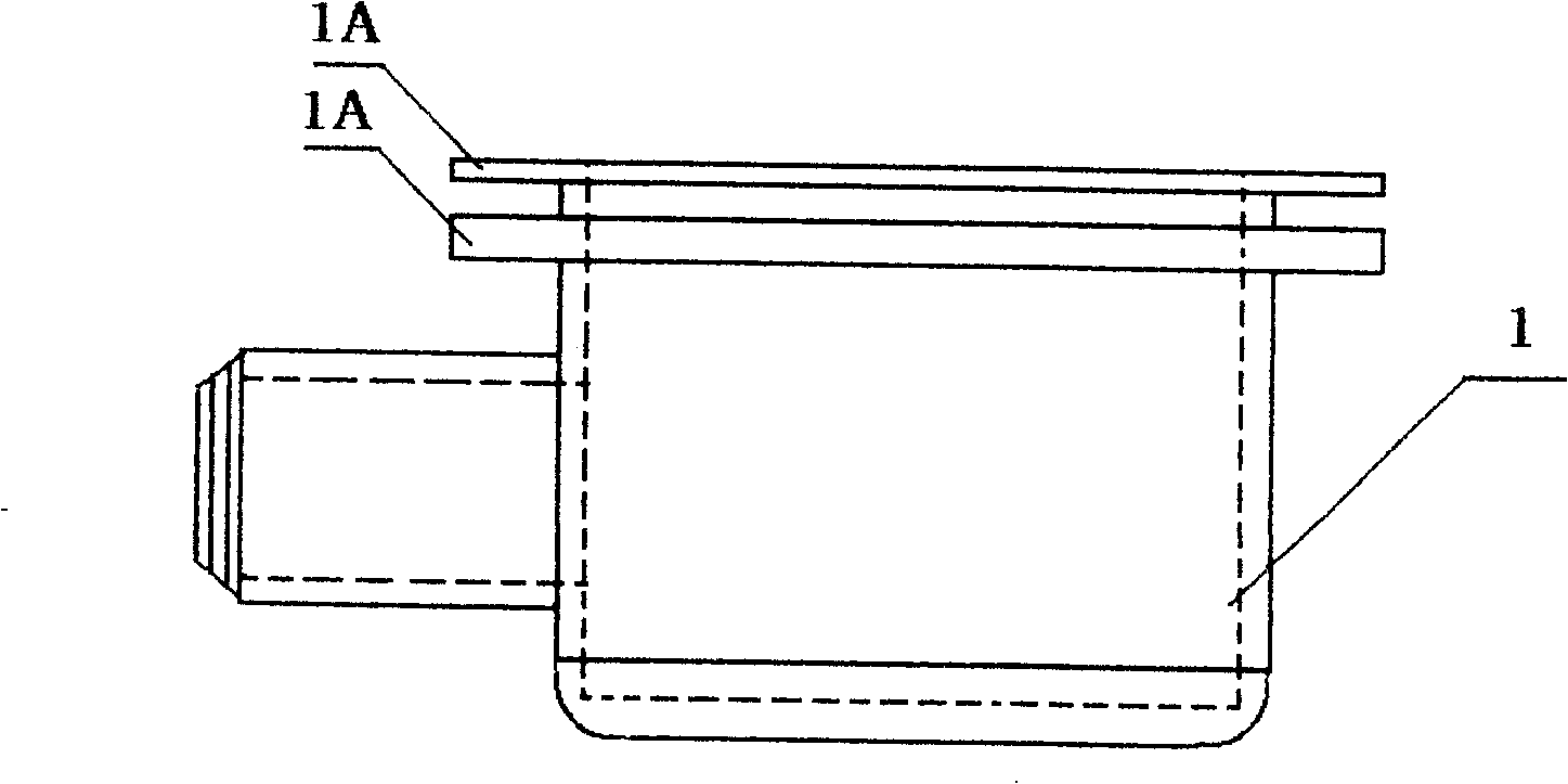 Electric pressure cooker pressure converting device