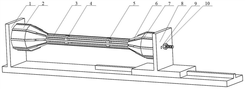 Universal tool clamp for heat setting of metal intravascular stent