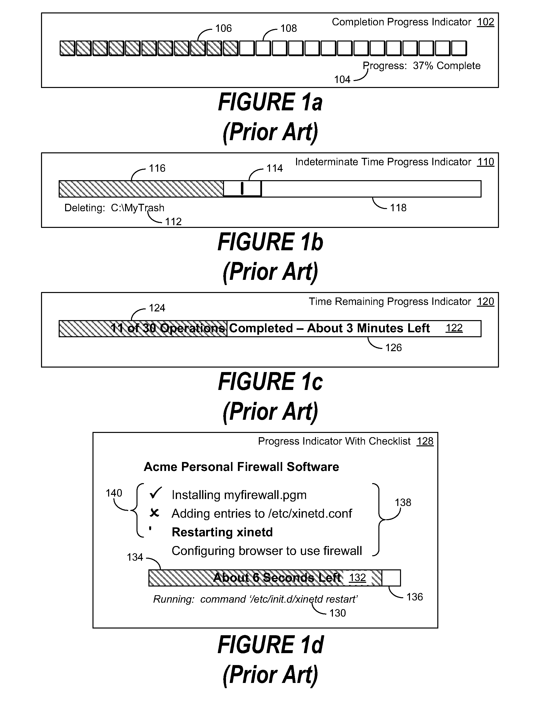 Method to Review, Preview and Modify Change Plans From a Progress Bar