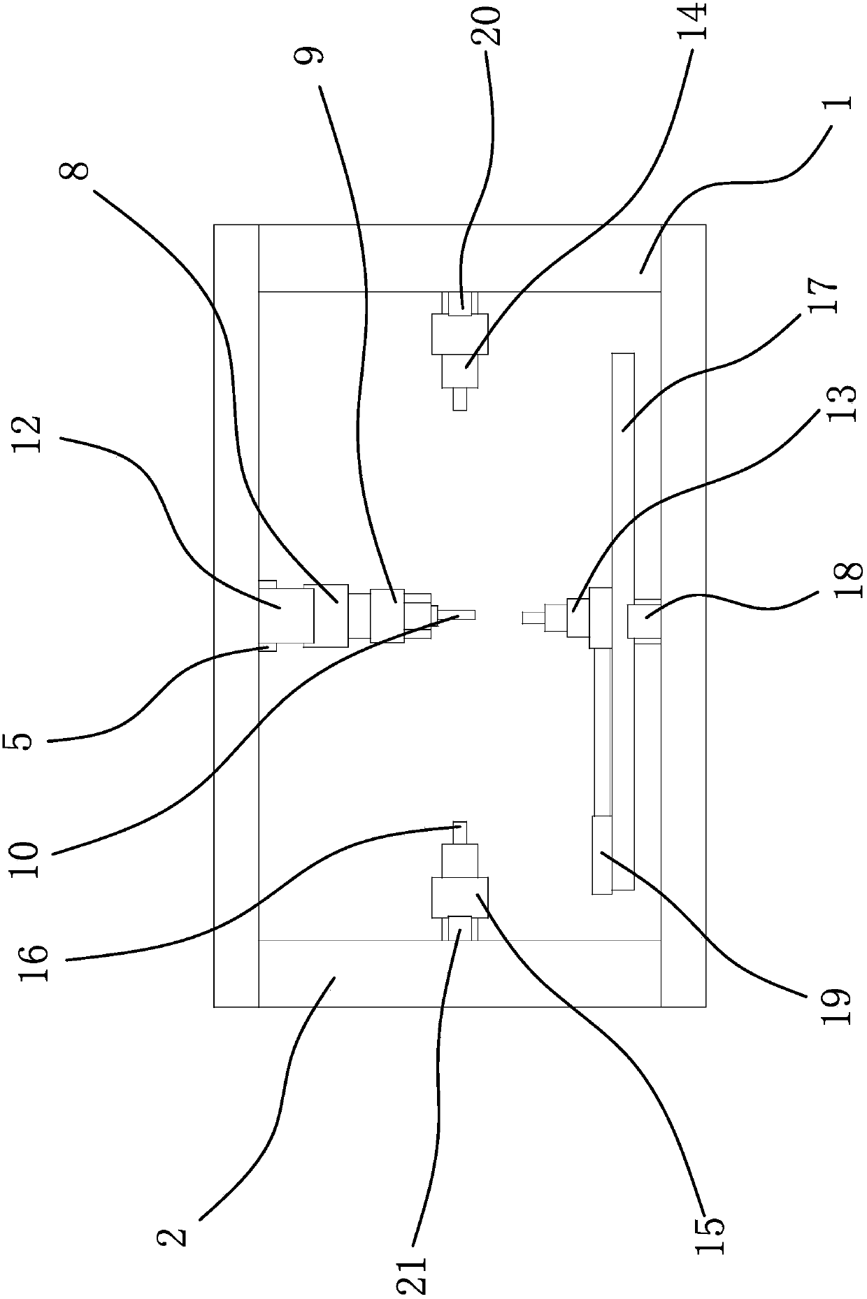 Automatic multi-directional punching machine