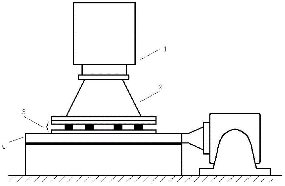 Three-dimensional general force measuring platform for satellite force limit vibration test