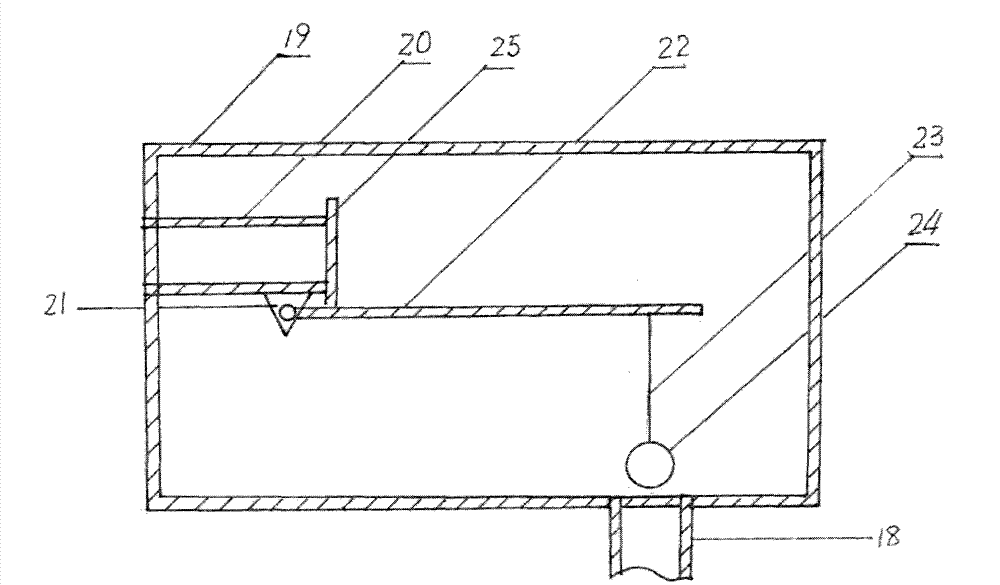 Water supply and return pipe antifreezing and emptying device for solar water heating system