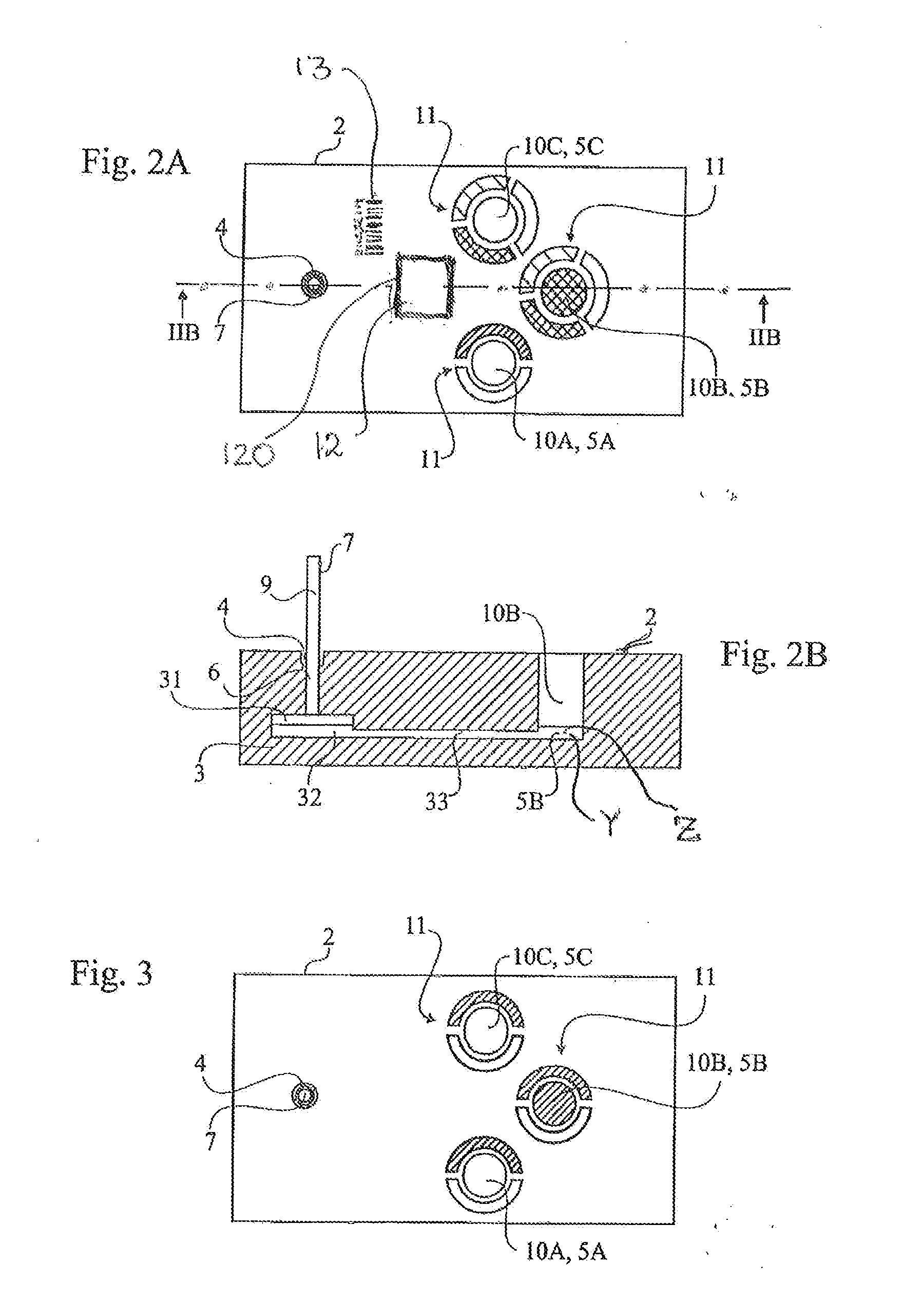 Testing system arrangement and method for testing