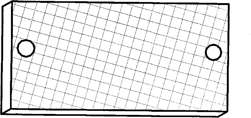 Prestress carbon fiber sheet reinforcing ground tackle and construction technology for reinforcing concrete structure thereof