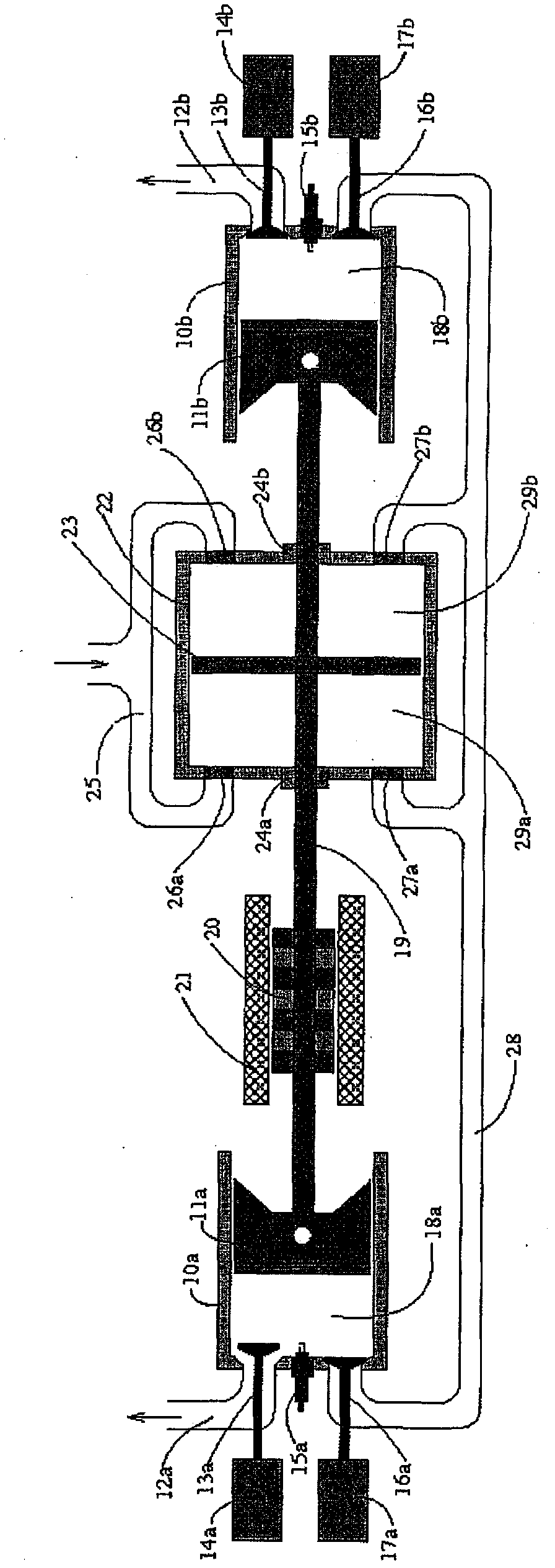 Free-piston internal combustion engine