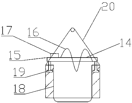 Barley germinating and drying device