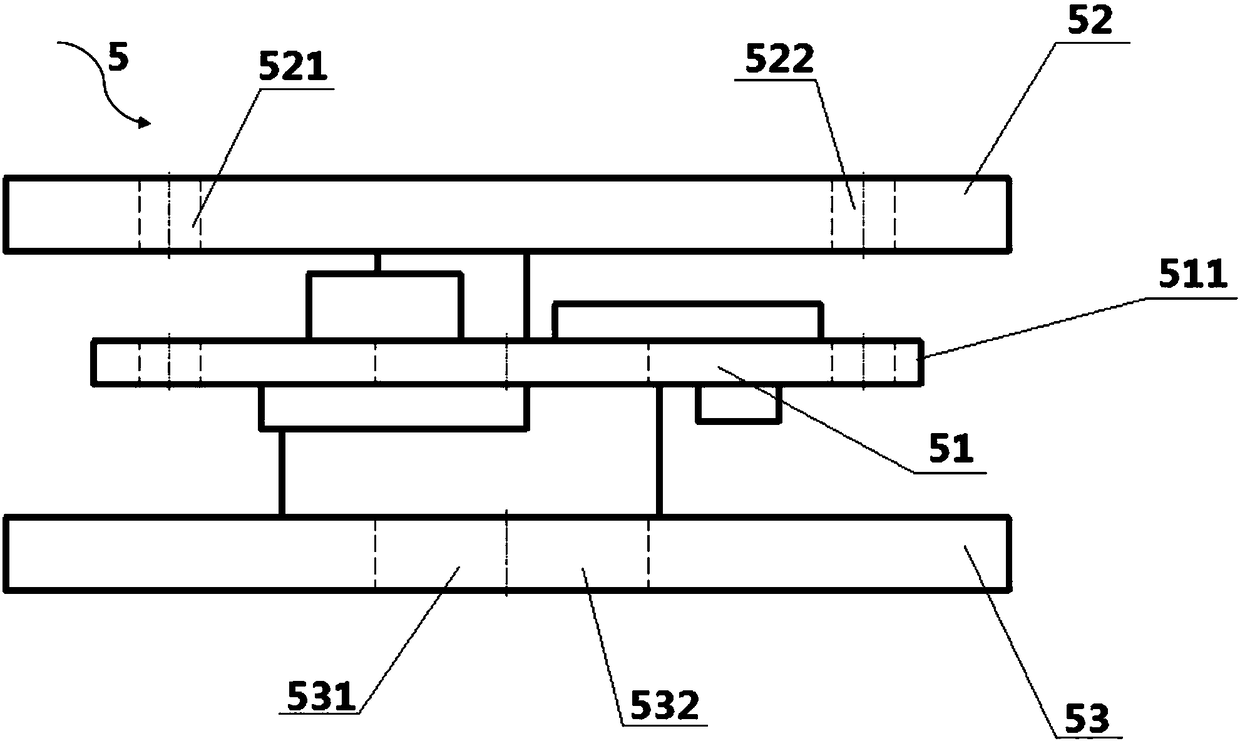 A built-in constant voltage protection structural component and a rechargeable battery using it