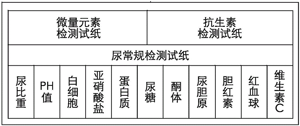 Antibiotics detection test paper