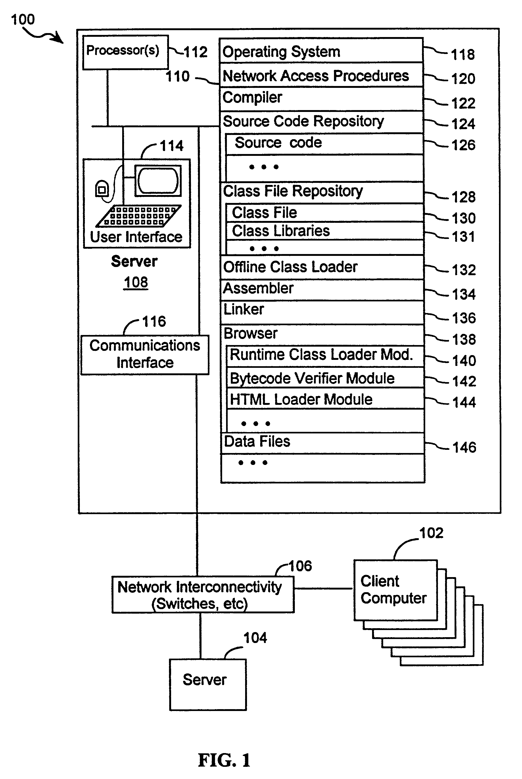 Computer program product having preloaded software module