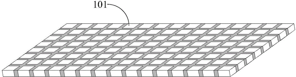 Deep brain-stimulated and nerve-regulated large-scale area array ultrasonic probe and preparation method for same