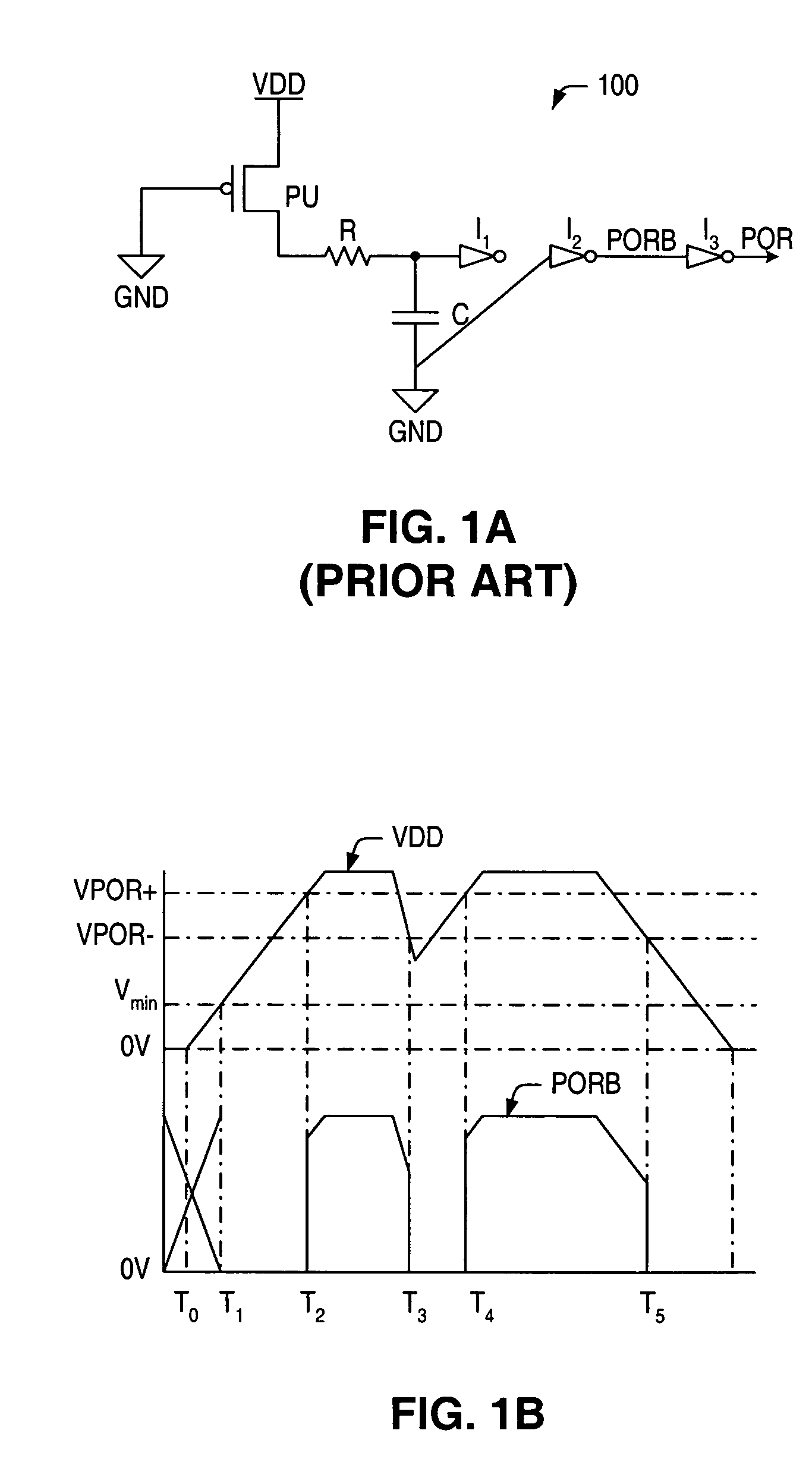 Circuit and method for monitoring the integrity of a power supply