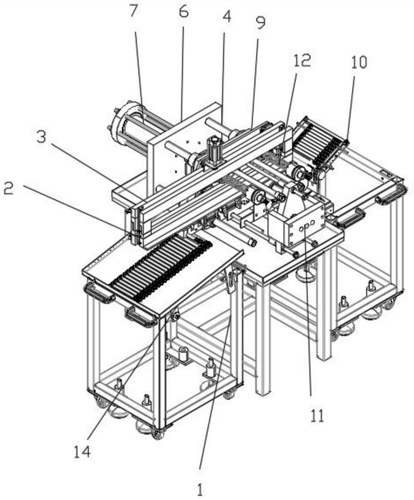 High-precision mechanical arm for industrial machining and working method of high-precision mechanical arm