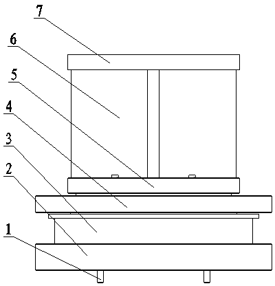 Machining device for seal ring annular seats of pressure steam sterilizers