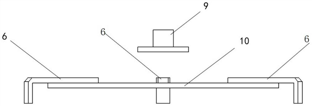 Sapphire window grinding and polishing device and clamping jig thereof