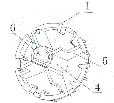 Knob-type gating switch balancing device for automobile electrical appliances