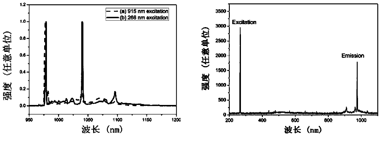 Fluorescent material with ultrahigh quantum yield and application of fluorescent material