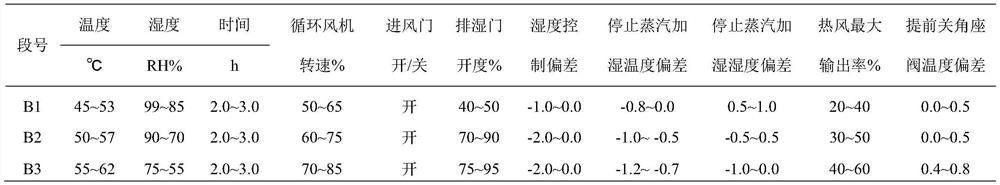 A kind of rapid solidification and drying process of negative raw electrode plate