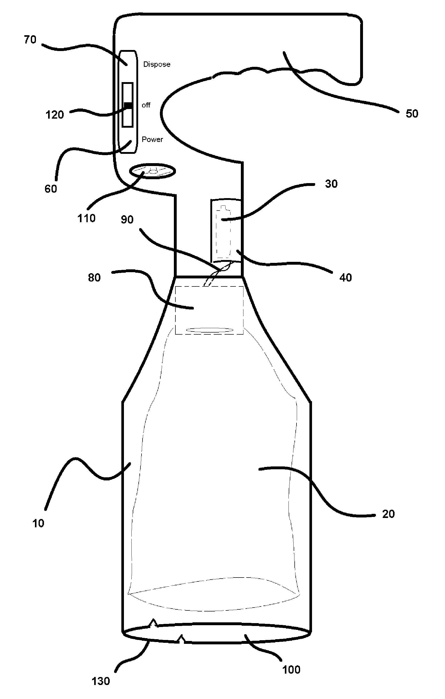 Animal Waste Vacuum Disposal and Bagging Device