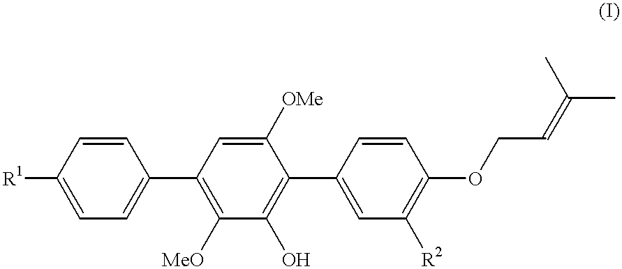 Microorganism producing terphenyl compounds