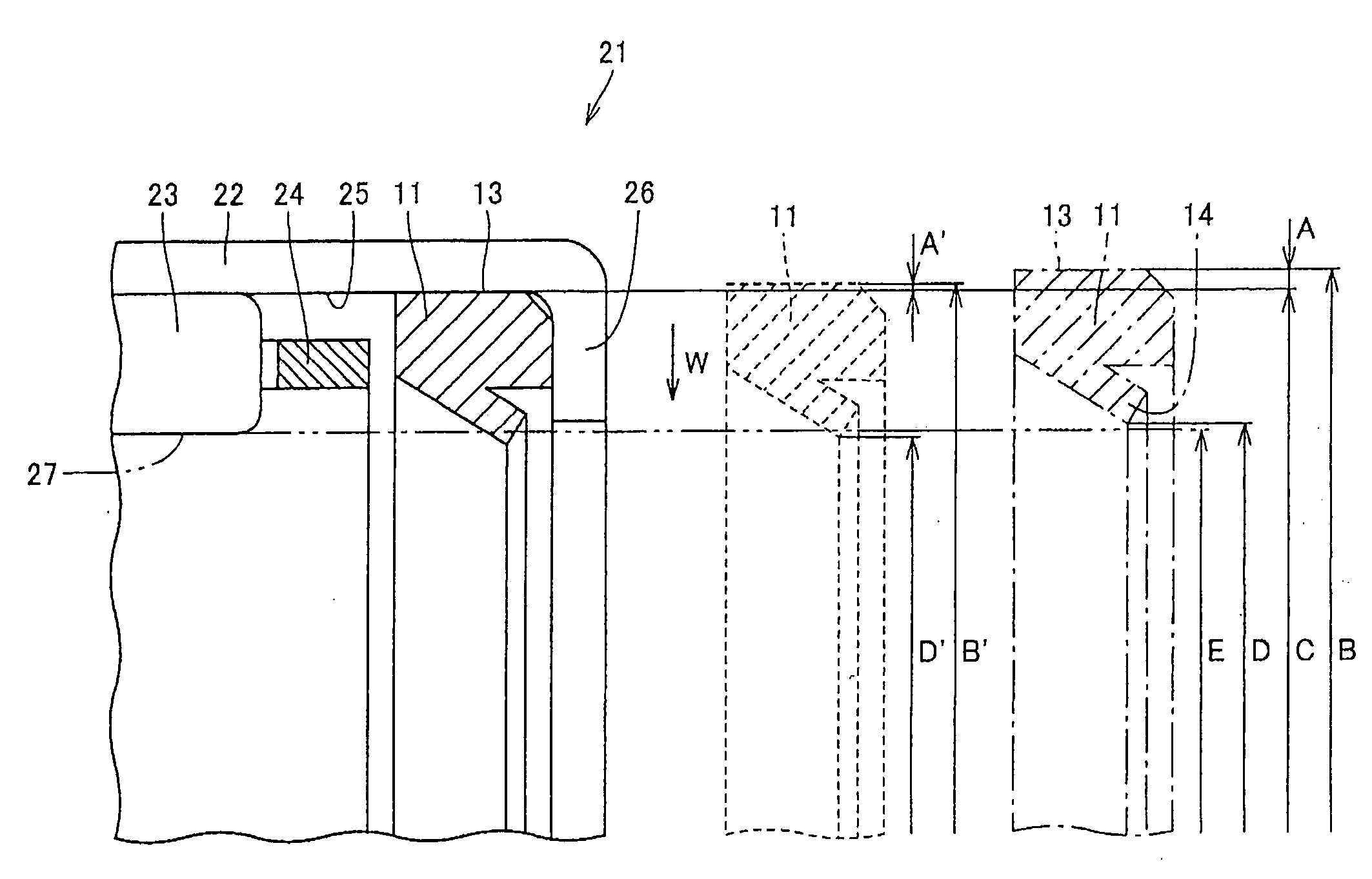 Coreless Seal and Rolling Bearing