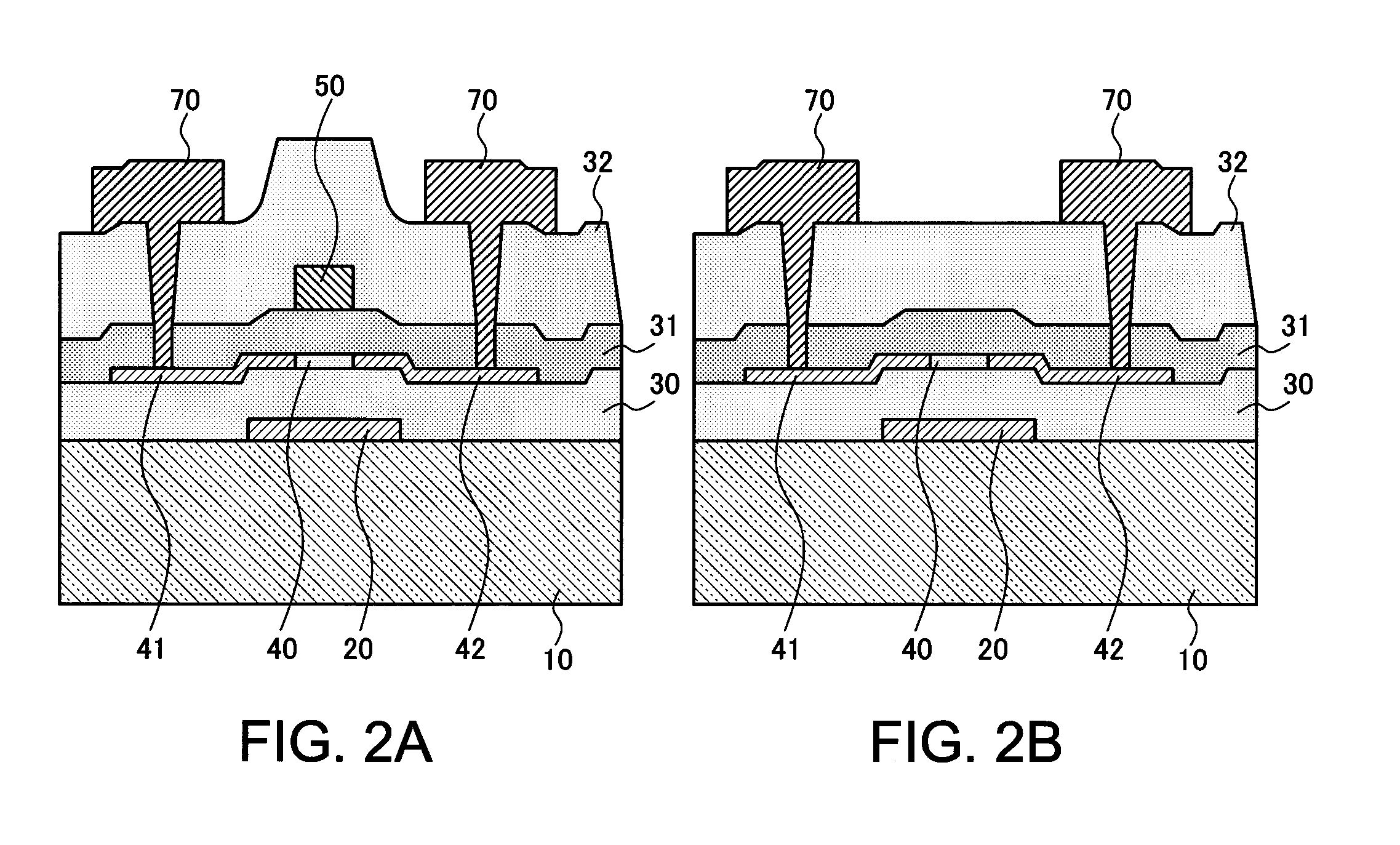 Thin film transistor substrate and thin film transistor used for the same