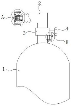 Oxygen storage device with detection function