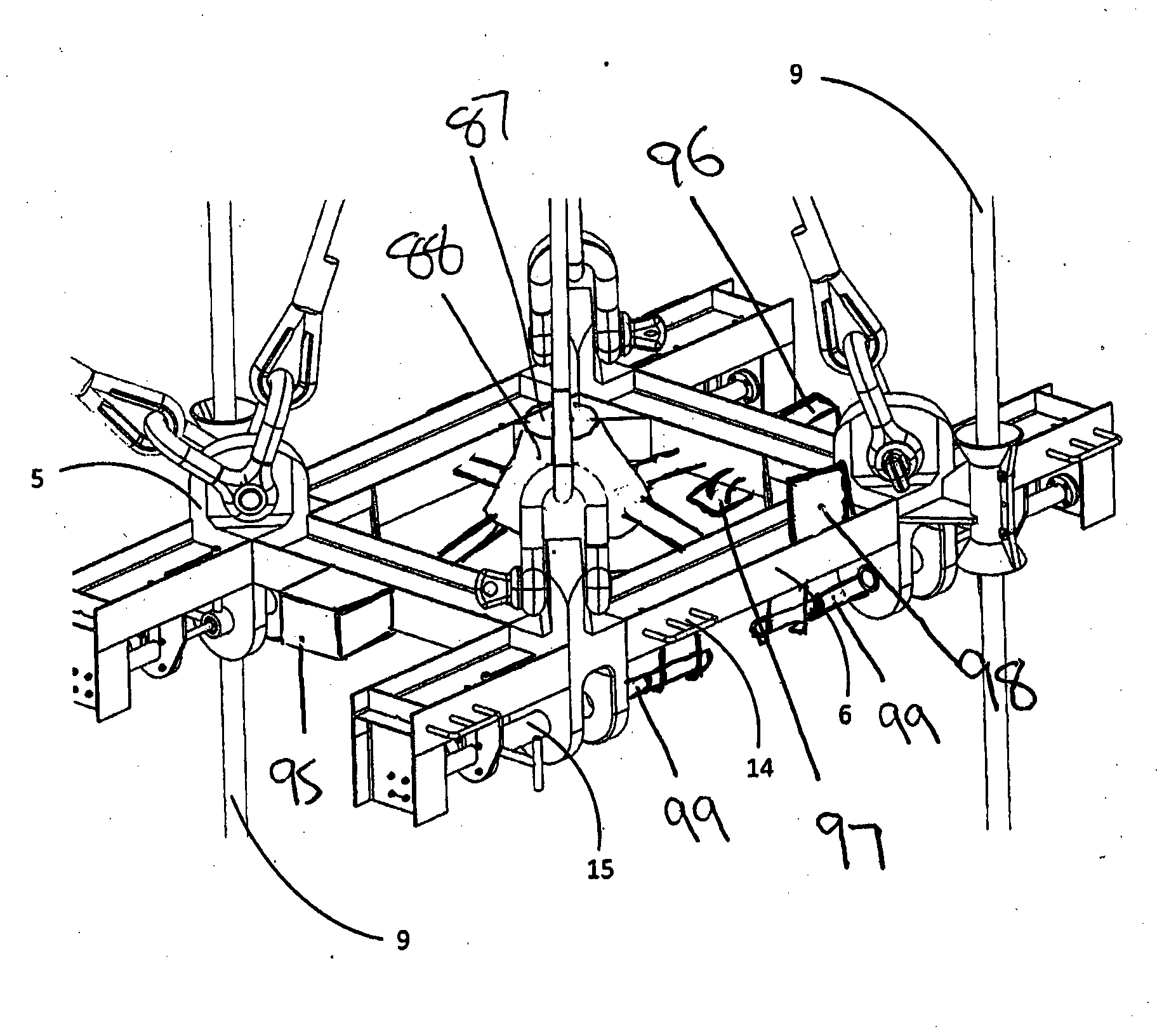 Deployment apparatus and method of deploying an underwater power generator