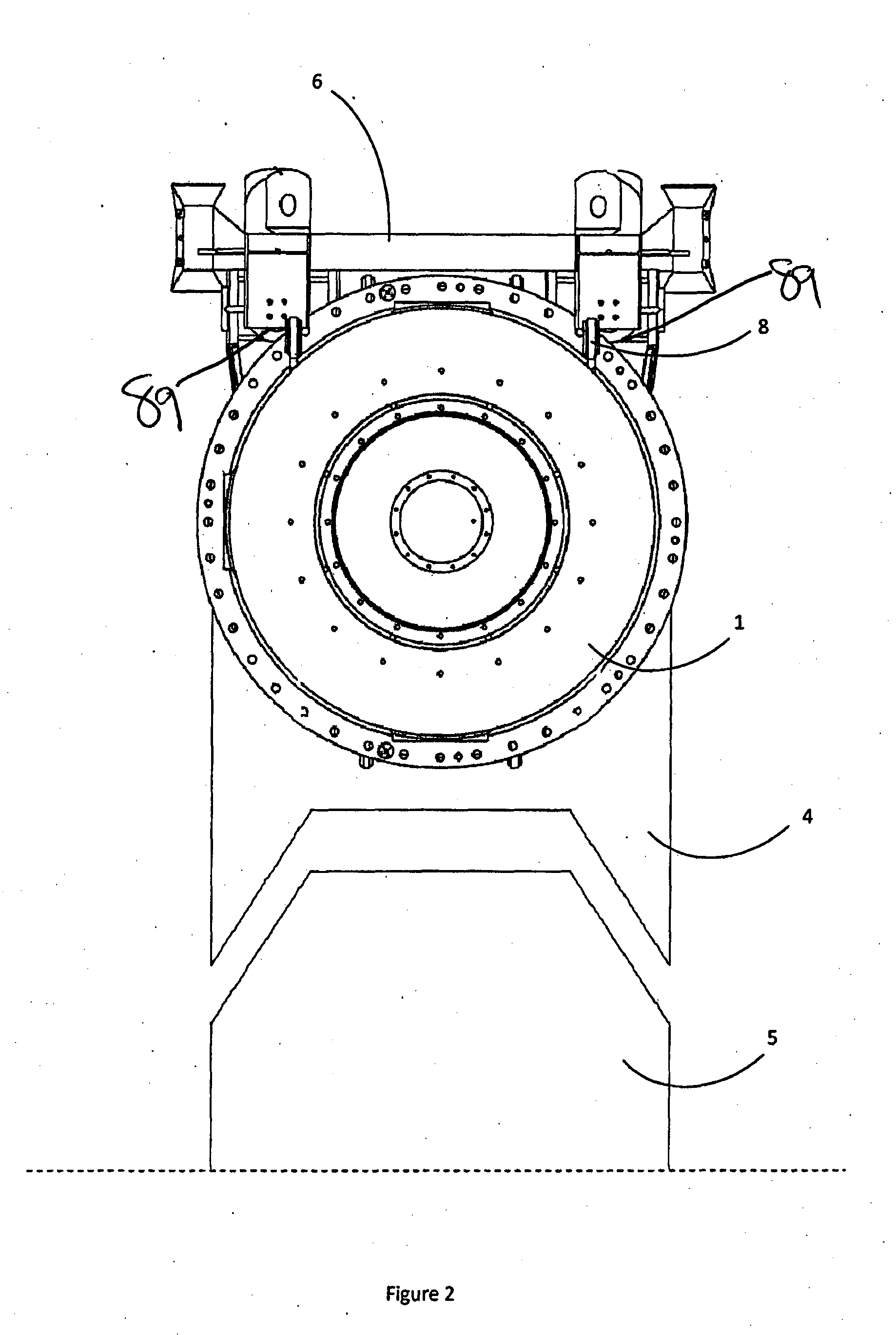 Deployment apparatus and method of deploying an underwater power generator