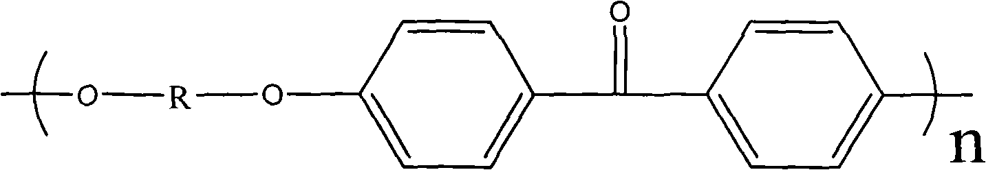 Polyether-ether-ketone polymer and preparation method thereof