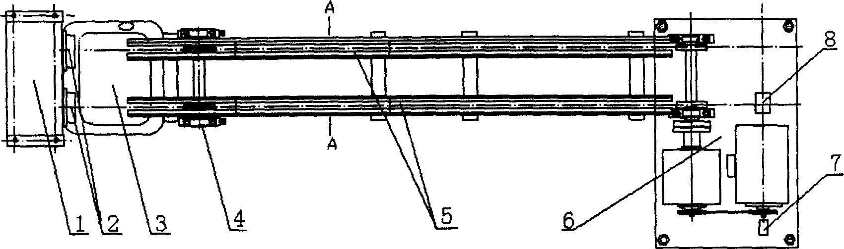 Low-frequency electromagnetic field horizontal continuous casting process and equipment for aluminum alloy and magnesium alloy