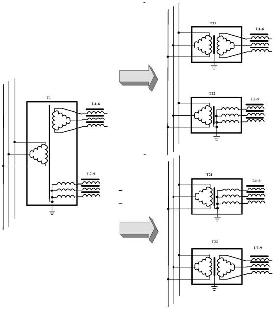 Circuit and method for realizing aging experiment of three-phase inverter power module