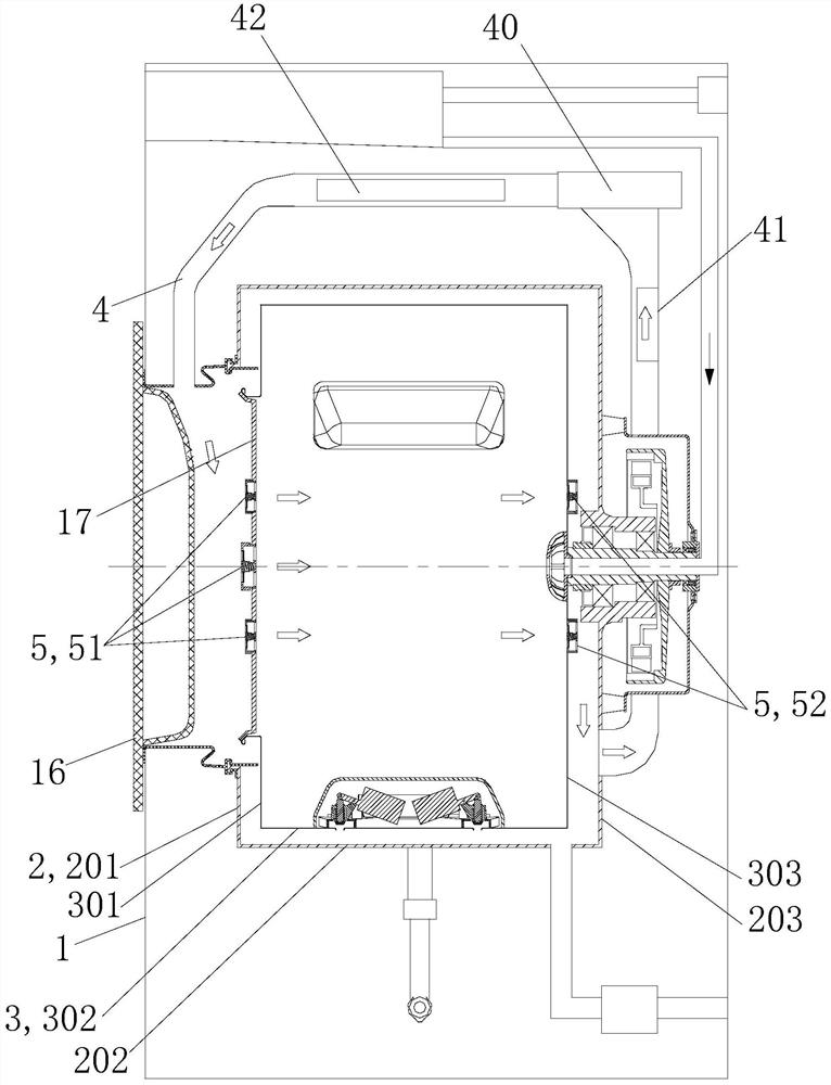 Ventilation valve and clothes treatment device