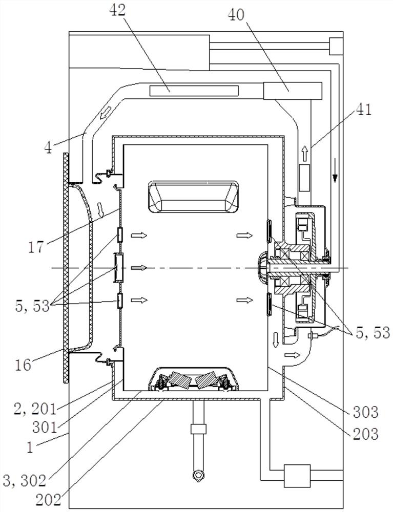 Ventilation valve and clothes treatment device