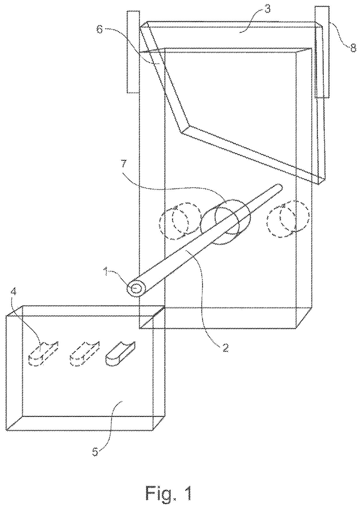 Device for cutting hair