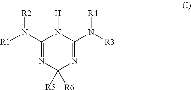 Amino derivatives of dihydro-1,3,5-triazine used in the treatment of ischemia and/or reperfusion related diseases